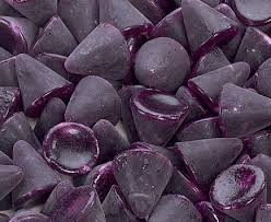 Violette Cuberdons Belgian Candy With Violet Flavour Oh My Belgian Food Edible Flowers Recipes Flower Food