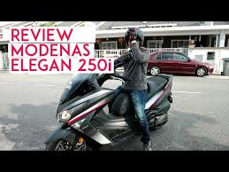 Ianya tidak melibatkan elegan yang lain.dan kesemua permasalahan. Review Modenas Elegan 250i Youtube