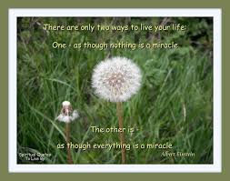 There Are Only Two Ways To Live Your Life One Is As Though Nothing Is A Miracle Meaning There Are Only Two Ways To Live Your Life Albert Einstein Quotes Einstein Quotes Quotes To Live By
