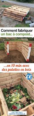 Comment Fabriquer Un Bac A Compost Avec Des Palettes En 10 Min Chrono Jardin Communautaire Jardins Potagers Soulevees Astuce Jardin