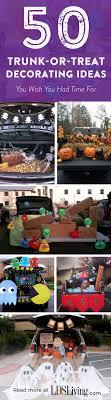 Whether you're planning on making trunk or treat your major halloween focus or it's an extra fun treat a few days before halloween, oriental trading is your one stop shop for everything you need to turn out an awesome trunk. 50 Trunk Or Treat Decorating Ideas You Wish You Had Time For Lds Living