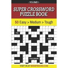 Welcome to washington post crosswords. Super Crossword Puzzle Book Volume 1 50 Easy To Hard Puzzles For Adults Paperback Walmart Com Walmart Com