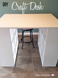 Diy Craft Desk The Story Of Five Craft Table Diy Craft Tables With Storage Craft Desk