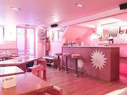 Pietro Nolita Un Restaurante Neoyorquino Decorado Integramente De Rosa Diseno De Interiores Del Restaurante Decoracion De Habitacion De Chicas Disenos De Unas