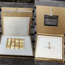 Allu Arjun S Wedding Invite Wedding Invitation Cards Wedding Invitations Card Box Wedding
