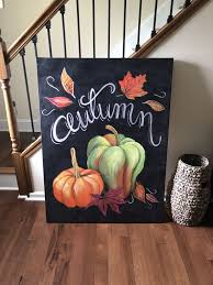 Autumn Harvest I Painting Print On Wrapped Canvas In 2021 Fall Canvas Art Fall Canvas Painting Halloween Canvas Art