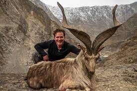 Woman slaughters and butchers a snake. Us Trophy Hunter Bryan Kinsel Harlan Pays Us 110 000 To Kill Rare Astore Markhor Mountain Goat In Pakistan Is He Helping Save The Species South China Morning Post