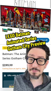 Lego Batman Animated Series Gotham City Set Release