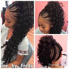 Braided Side Ponytail Side Braid Ponytail Braided Hairstyles Natural Hair Styles