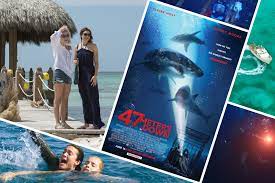 How fast lisa ascends to the surface is unrealistic with only 5 minutes decompression stop time allowed. Mandy Moore Filming 47 Meters Down Was A Very Quiet Experience When We Weren T Screaming Gq