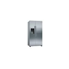Bosch supercool™ and superfreeze™ technologies balance the temperature between already cooled foods and food newly placed in the. Bosch Serie 6 Kag93aiep Side By Side Refrigerator Freestanding 560 L E Stainless Steel