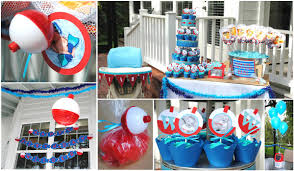 Birthday Party Theme Ideas For Boys Cute Fishing Themed Birthday Party For A Boys First Birthday Cute Ideas For Food Decor Fishing Themed Birthday Party Fishing Birthday Party Fishing Birthday