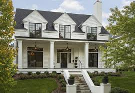 Black And White House Exterior One Story Interior Design Ideas Home Bunch An Interior Design Luxury Homes Blog Modern Farmhouse Exterior House Exterior Cape Cod House Exterior