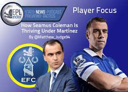 Thorgan hazard scored a stunning goal but. Player Focus How Seamus Coleman Is Thriving Under Roberto Martinez Epl Index Unofficial English Premier League Opinion Stats Podcasts