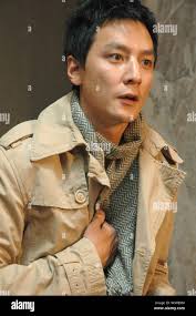 Hong Kong actor Daniel Wu during the premiere of his latest movie Protege  in Beijing, February 9, 2007 Stock Photo