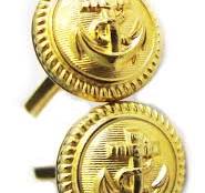 WW2 Kriegsmarine Officer & NCO Cap Chinstrap Buttons