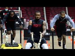 (ap) — demarcus cousins has progressed in his recovery from surgery for a torn left achilles tendon and is doing light shooting and other skill work on the court and will be able to do some noncontact work as the warriors' training camp begins. James Harden John Wall Demarcus Cousins Working Out Thefastbreakph Youtube