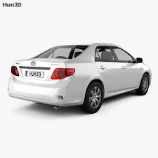 Выбор комплектаций toyota corolla на mbib.ru. Toyota Corolla 2010 3d Model Vehicles On Hum3d