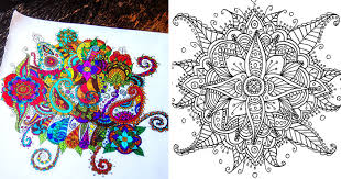 Free printable mandala and zentangle coloring pages. I Create Coloring Mandalas And Give Them Away For Free Bored Panda
