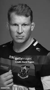 Matthew Beesley of Northampton Saints poses during the photocall held...  News Photo