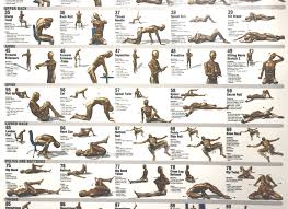 12 Explicit Stretching Exercises Chart