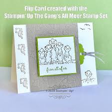 Flip an image on mouse over with css. Card Meerkat Pull Tab Flip Card And How To Make It Stampin Up Demonstrator Tami White Stamp With Tami Crafting And Car Flip Cards Stampin Up Cards Cards