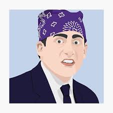 Michael Scott Bandana Wall Art for Sale