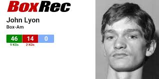 BoxRec: John Lyon