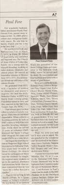 Paul Fore (Teacher) (Deceased), Provo, UT Utah