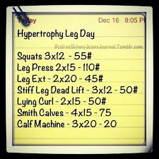 Hypertrophy Leg Day Routine Be Prepared Not To Walk The Next 2 Days Hypertrophy Training Gym Leg Day Lower Body Workout