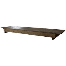 As homes get smaller, designers get more creative, and decorating enthusiasts get more adventurous, some interesting alternatives to traditional coffee tables have been making their way onto the. Very Wabi Sabi Low Coffee Table Made From A Farmhouse Table Original Paint For Sale At 1stdibs