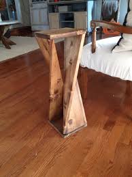 The legs are recessed 12 under the table for the 6 ft version. Twisty Table By Woodshop Diaries Ana White