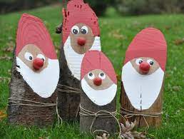 nains de jardin a fabriquer une idee sympa et originale pour decorer son jardin a moindre cout pere noel decoration noel noel bricolage decoration