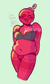 dandys world, bobette (dandys world), 1girls, blush, chubby - Rule 34  World
