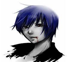 Kaito the sad vampier part two, kaito, vampier, scream, sad, scary, evil,  blue, HD wallpaper | Peakpx
