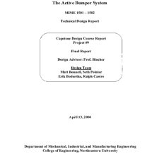 The active bumper systems