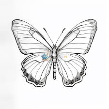 Dessin papillon facile : Papillon dessin facile à faire