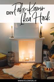 Diy Fake Kamin Aus Regalen Ikea Hack Das Diy Lifestyle Magazin Diy Kamin Zuhause Diy Ikea