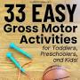 Gross motor activities for toddlers from yourkidstable.com