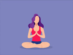 If you're early in your relationship with someone and begin to notice differences in your health consciousness, it's vital that you start having conversations with your partner about it right away and take this into consideration. Along With Calming The Mind This Yoga Also Takes Care Of Your Health Yoga Cartoon Yoga Illustration Motion Design Animation