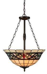 Patriot Lighting Elegant Home Mansfield 2 Light 24 H Bronze Pendant At Menards Stained Glass Lighting Bronze Pendant Indoor Lighting