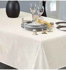 Nappe Polyester Basly Blanc Casse Linge De Lit Maison Linge De Toilette