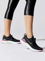 The nike epic react flyknit 2 takes a step up from its predecessor with smooth, lightweight performance and a bold look. Epic React Flyknit 2 In Black Black Sapphire Lime Blast