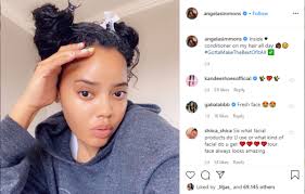 Angela r simmons ретвитнул(а) we tv. Natural Beauty Angela Simmons Makeup Free Face Has Fans Convinced That She S Glowing