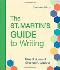 1 2 3 en resetting the printer 61 resetting the printer to reset the printer, press and hold the go button paper input tray until it is fully. The St Martin S Guide To Writing Short Edition Axelrod Rise B Cooper Charles R 9780312536138 Amazon Com Books
