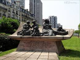 The vélodrome d'hiver (or vél d'hiv) roundup was the largest french deportation of jews during the holocaust. Photo Of Place Des Martyrs Juifs Du Velodrome D Hiver Image 11