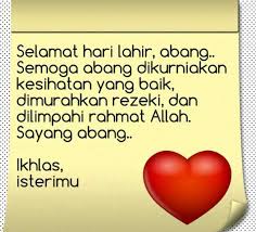 Semoga sentiasa dirahmati allah, sihat tubuh badan…panjang umur dan diluaskan. Syg N Aish Sygkn Abg Sowg Je