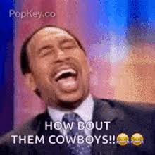 The dallas cowboys world corporate headquarters at the star in frisco is a destination created for fans to experience the place where the dallas cowboys train and work 355 days of the year. How Bout Them Cowboys Gifs Tenor