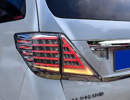 Vland Car Tail Lamp For Alphard Led Tail Light 2008 2010 2012 2014 Vellfire Taillight With Drl Led Moving Singal Plug And Play V Led Tail Lights Tail Light Car