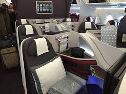 Buchen sie billige flüge problemlos online! Review Erstflug Qatar Airways Business Class In Der A350 Das Leiseste Flugzeug Der Welt